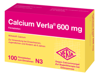 CALCIUM VERLA 600 mg Filmtabletten